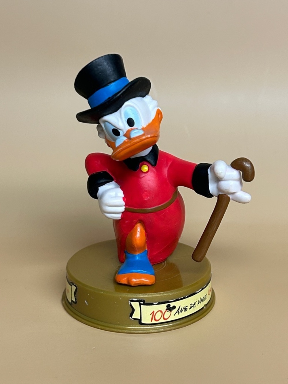 DISNEY 100 YEARS OF MAGIC McDonalds 2002 Happy Meal Toy SCROOGE Mc DUCK